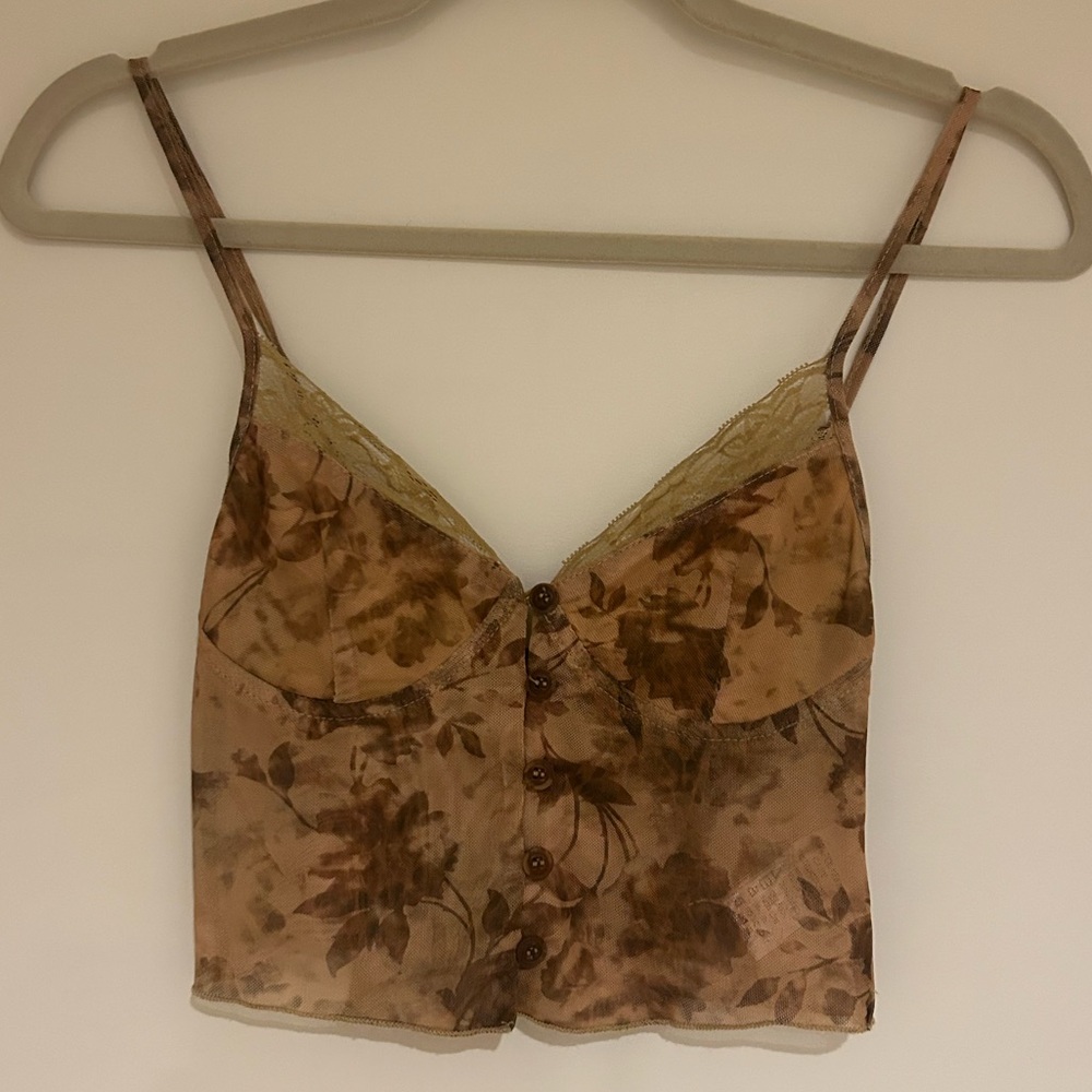 Motel rocks camo tank top